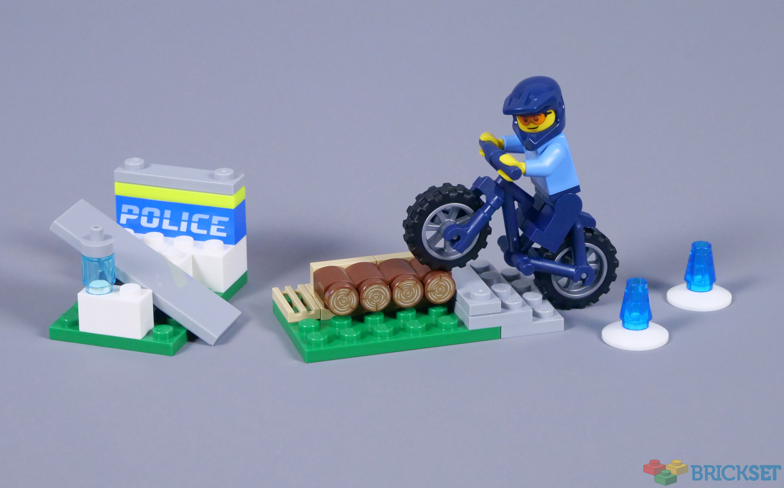 Lego city police discount bike